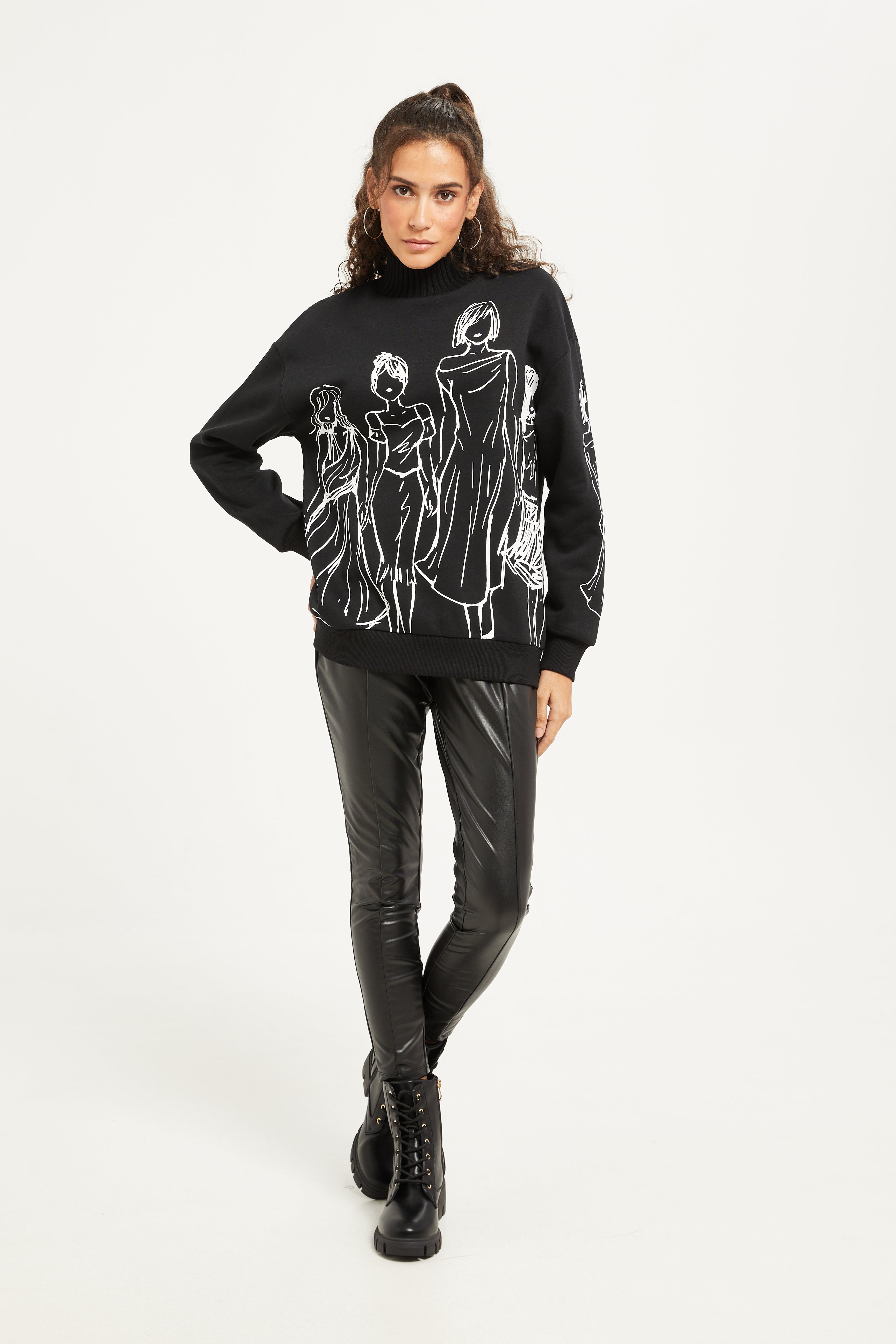 Women Black Leggings sold by Redtag product image thumbnail 2