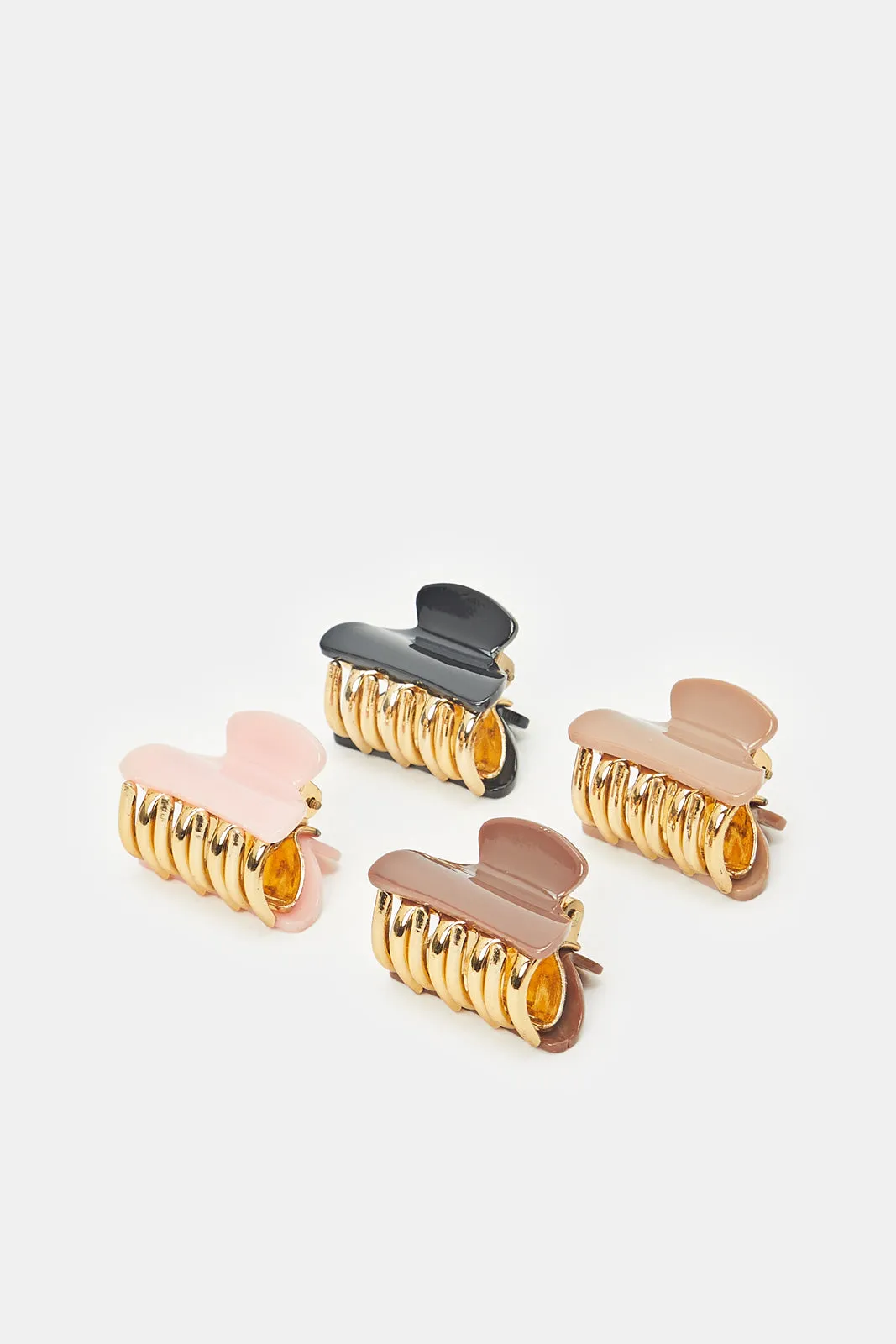 Women Assorted Embellished Hair Claw Set (4 Piece) sold by Redtag