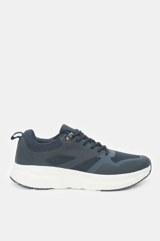 Men Navy Chunky Trainers sold by Redtag