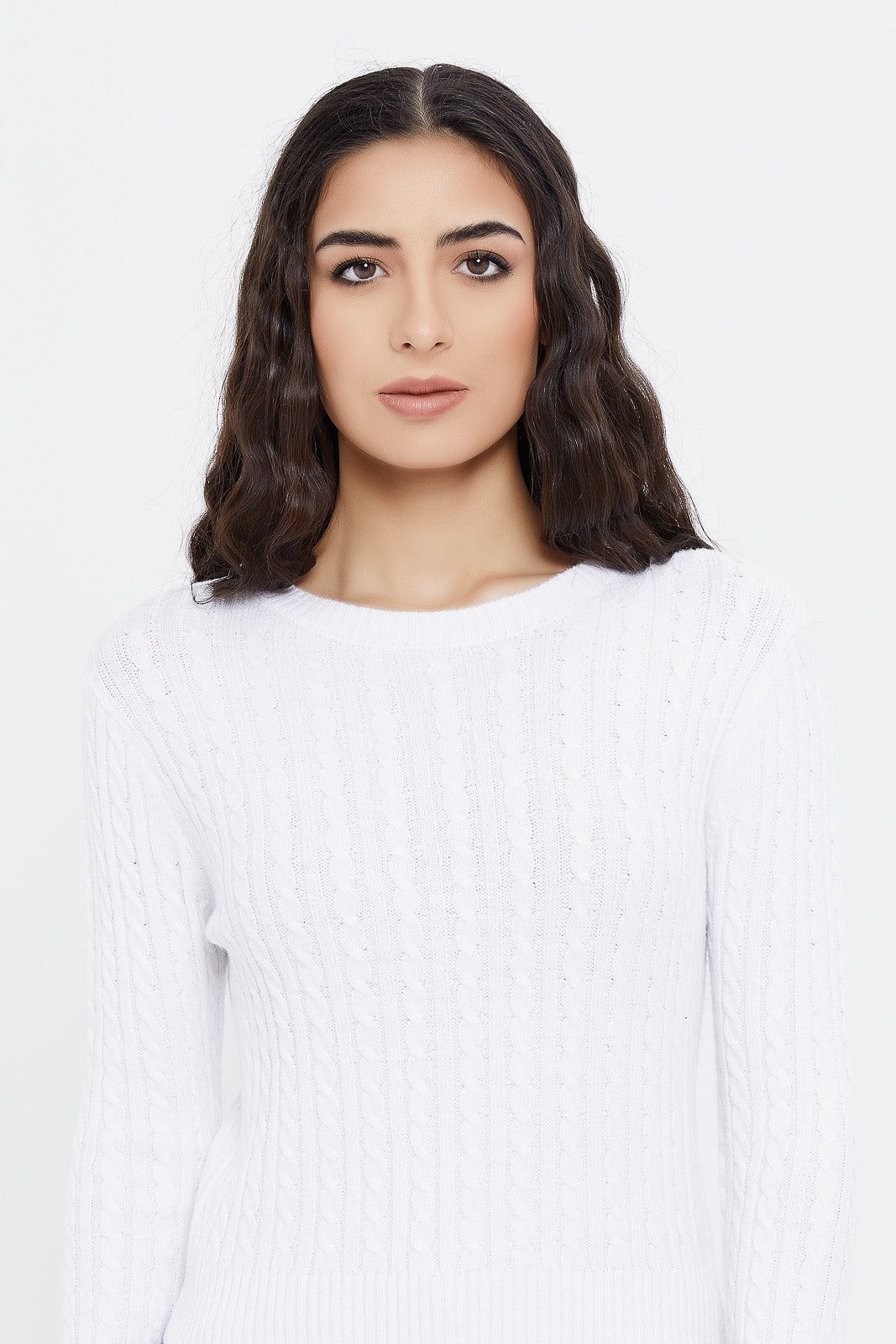 Women Ivory Knitted Pullover sold by Redtag product image thumbnail 4
