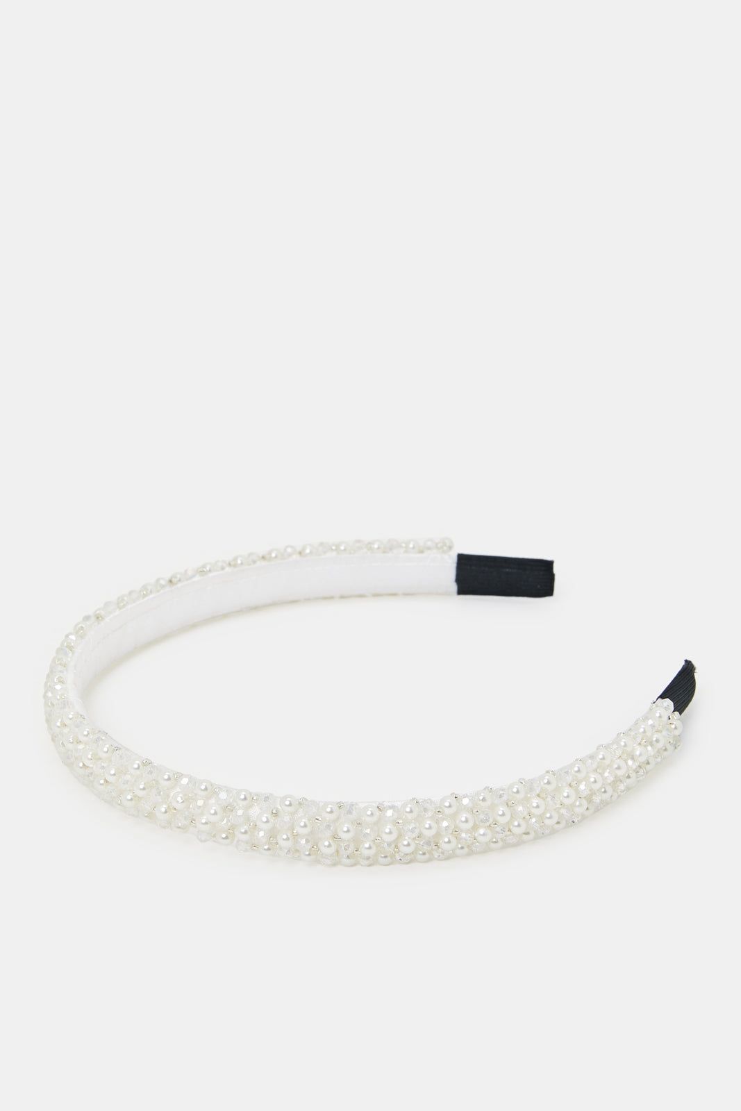 Women White Embellished Headband sold by Redtag product image thumbnail 2