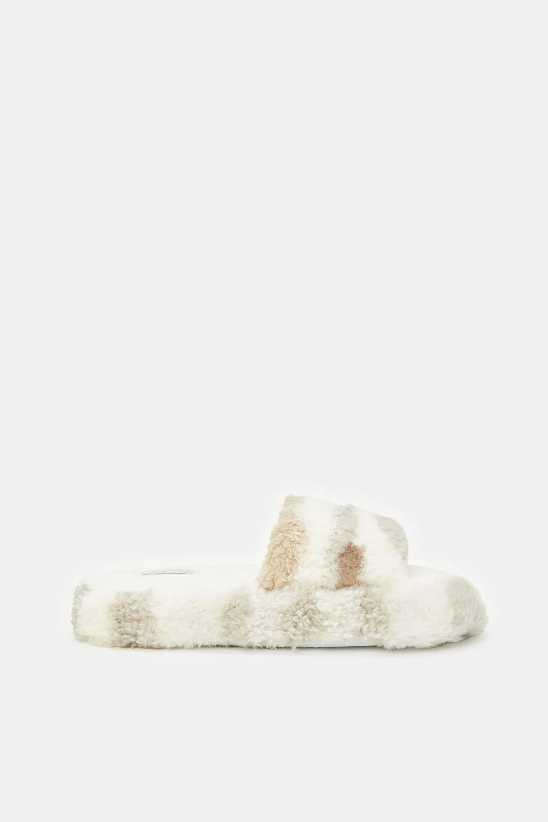 Women Brown Striped Mule sold by Redtag