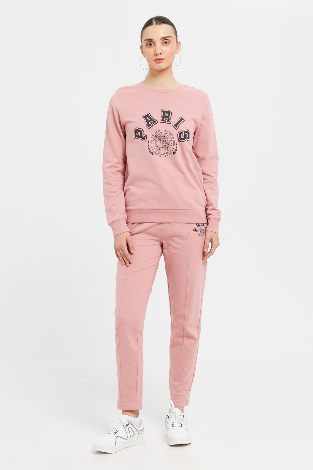 Women Pink Printed Joggers sold by Redtag product image thumbnail 3