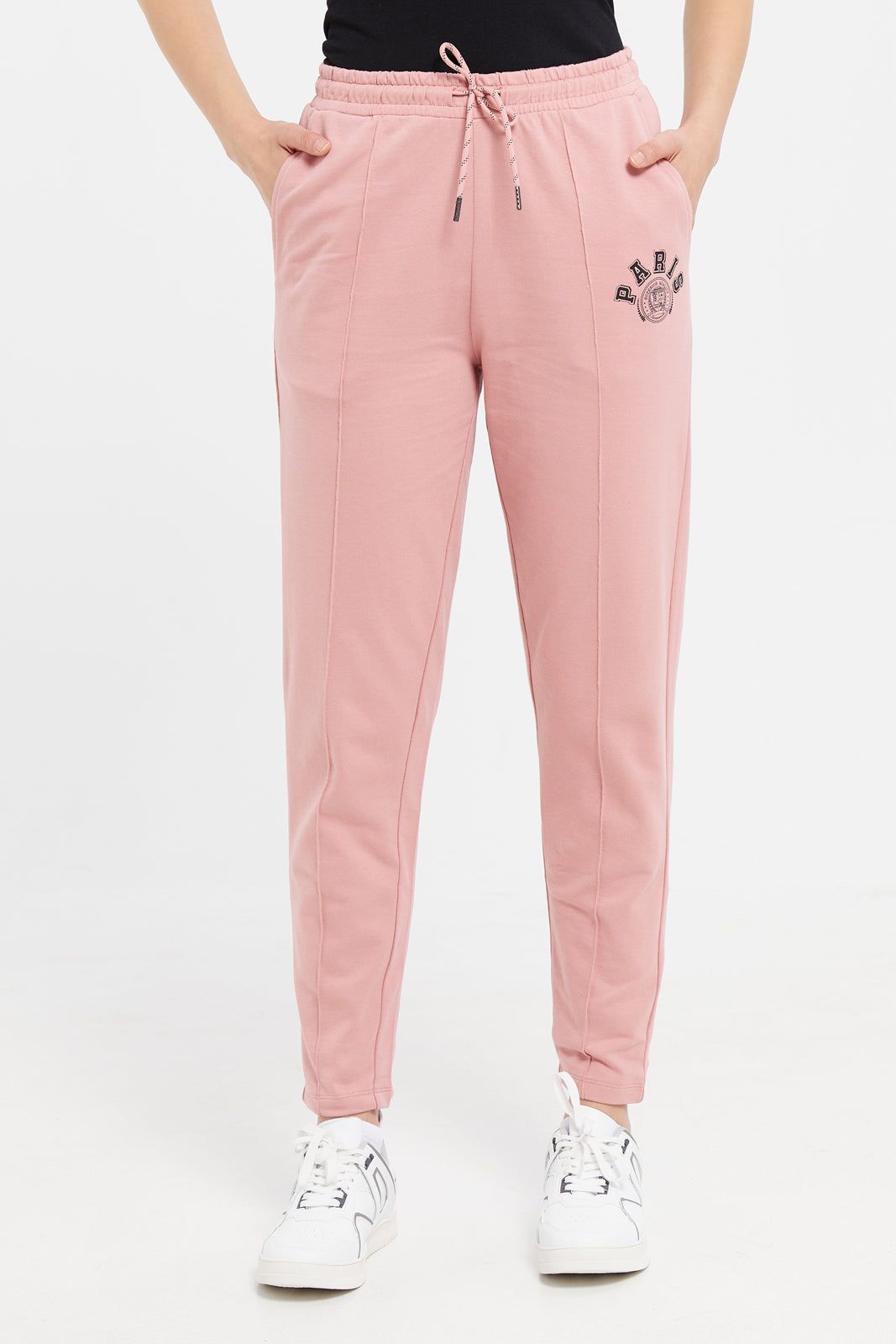 Women Pink Printed Joggers sold by Redtag product image thumbnail 2