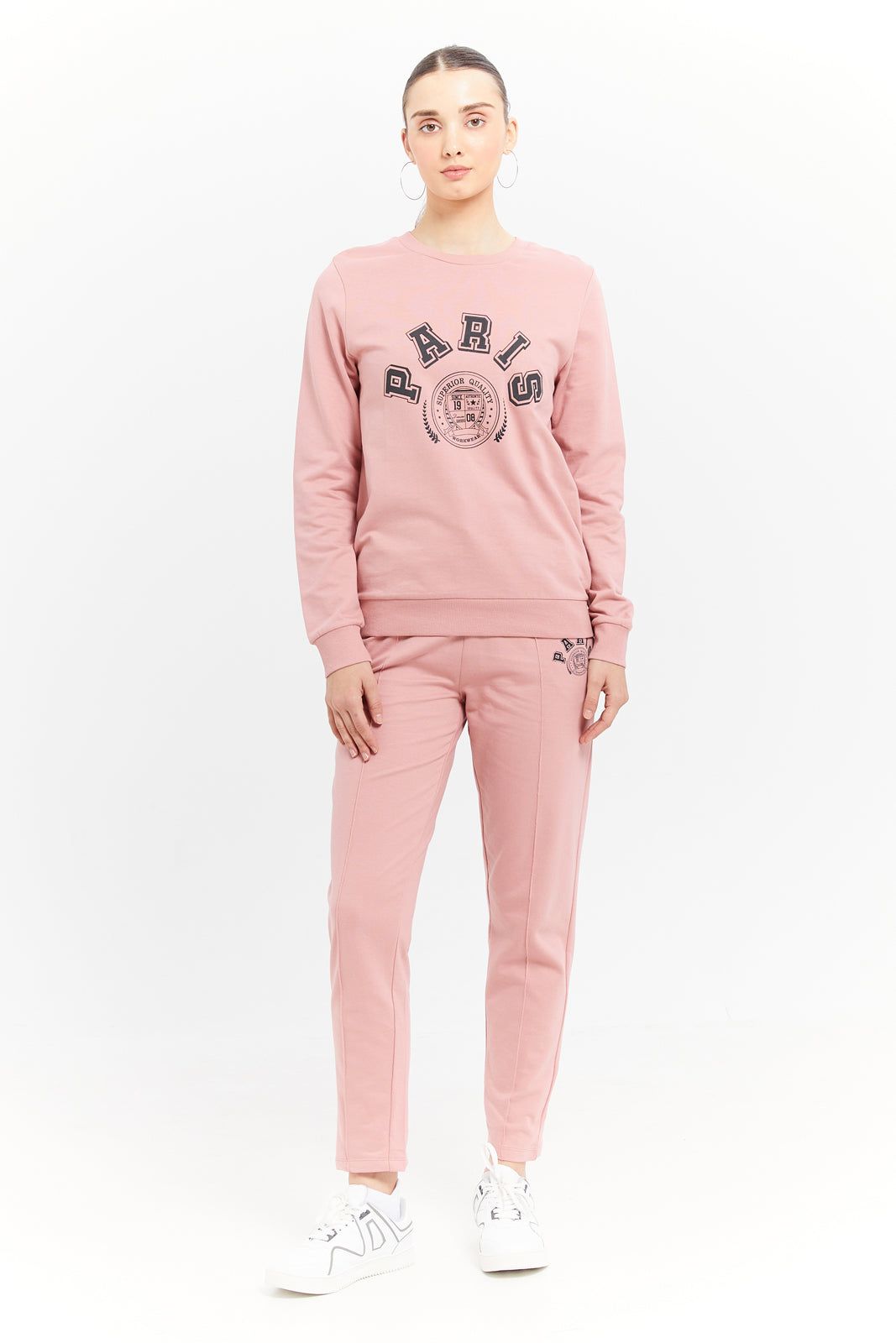 Women Pink Printed Joggers sold by Redtag product image thumbnail 4