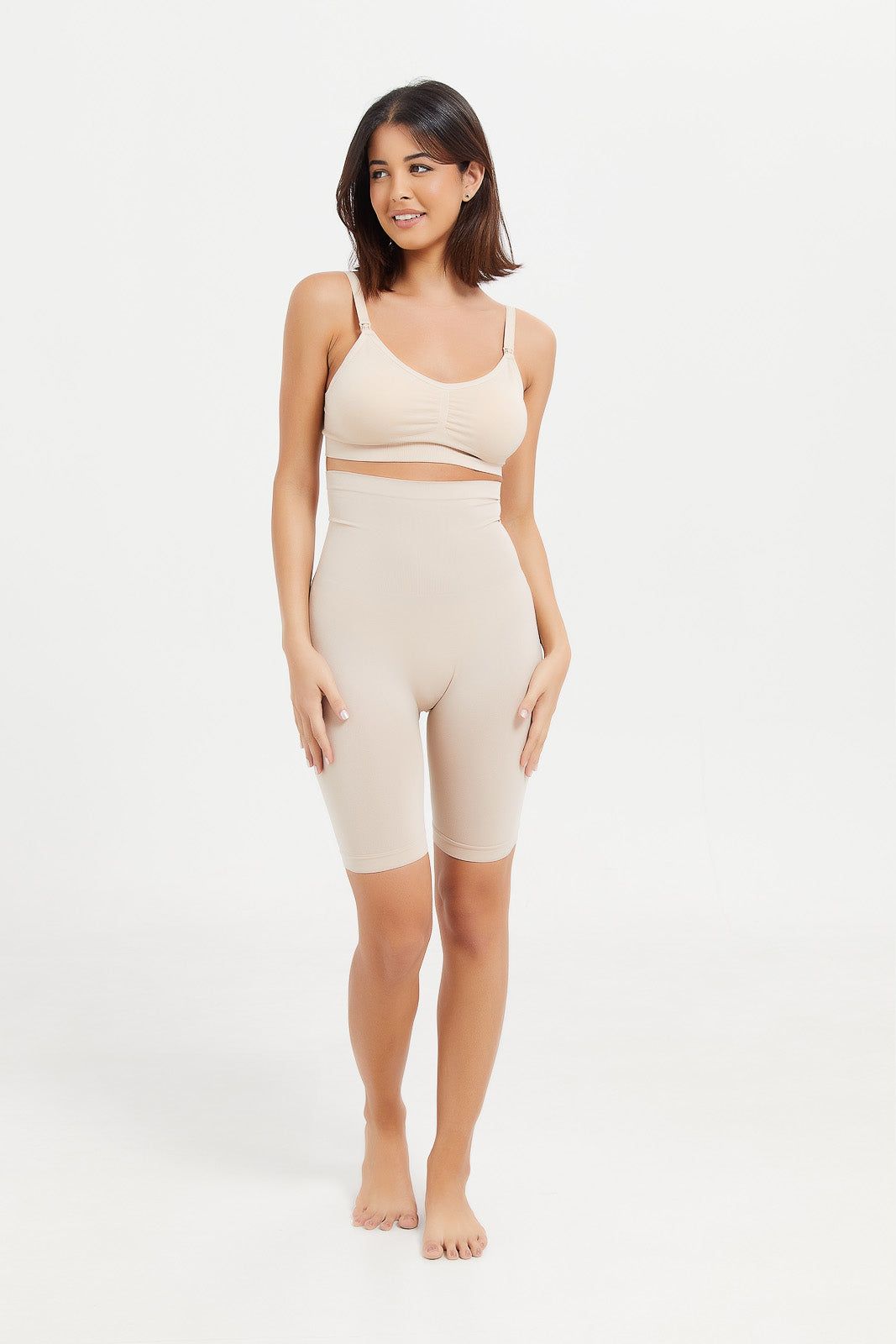 Women Beige Plain Shapewear sold by Redtag product image thumbnail 2