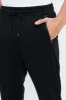 Men Black Slim Fit Active Pants sold by Redtag