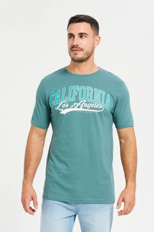 Green Graphic T-Shirt sold by Redtag