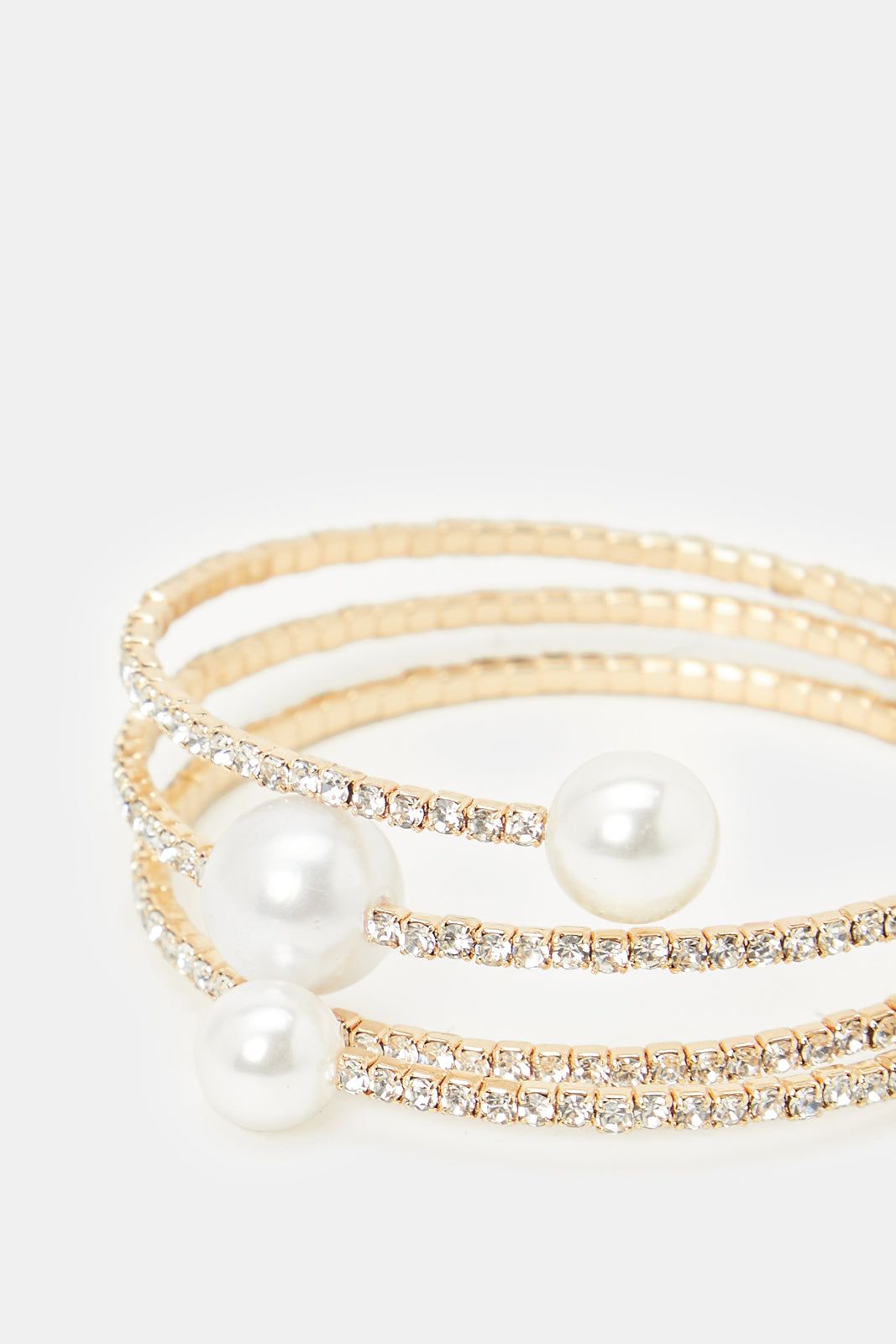 Women Gold Embellished Wrap Bracelet sold by Redtag product image thumbnail 2