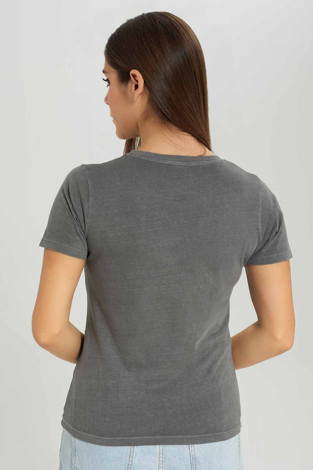 Women Grey Looney Tunes T-shirt sold by Redtag product image thumbnail 3