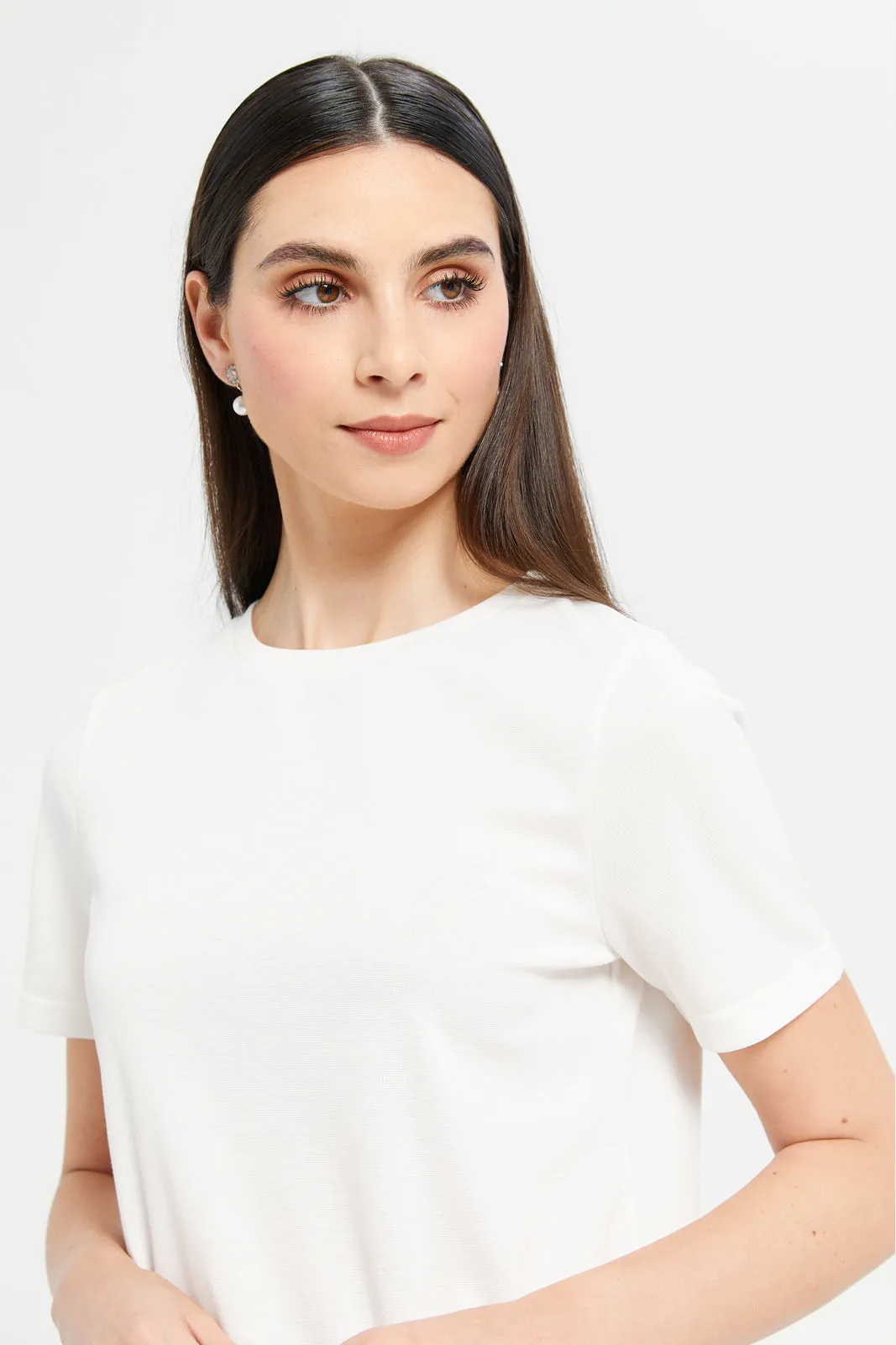 Women Cream Tassel Embellished Top sold by Redtag product image thumbnail 4