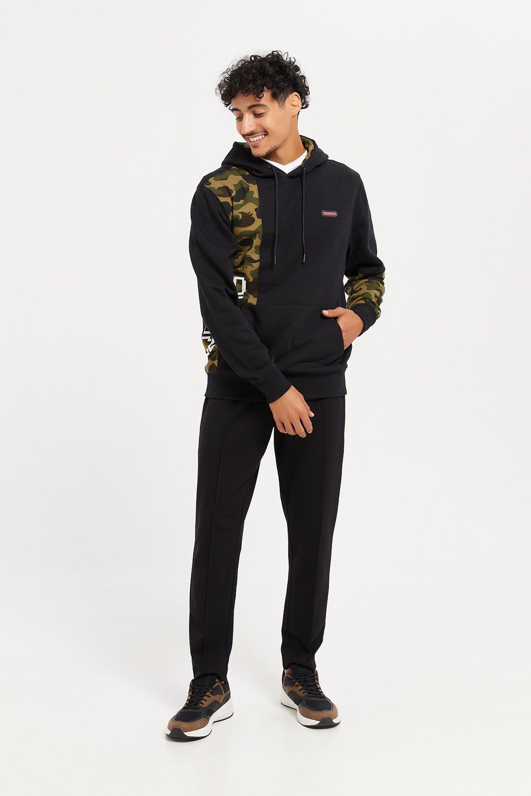 Men Black Jogger Pant sold by Redtag product image thumbnail 2