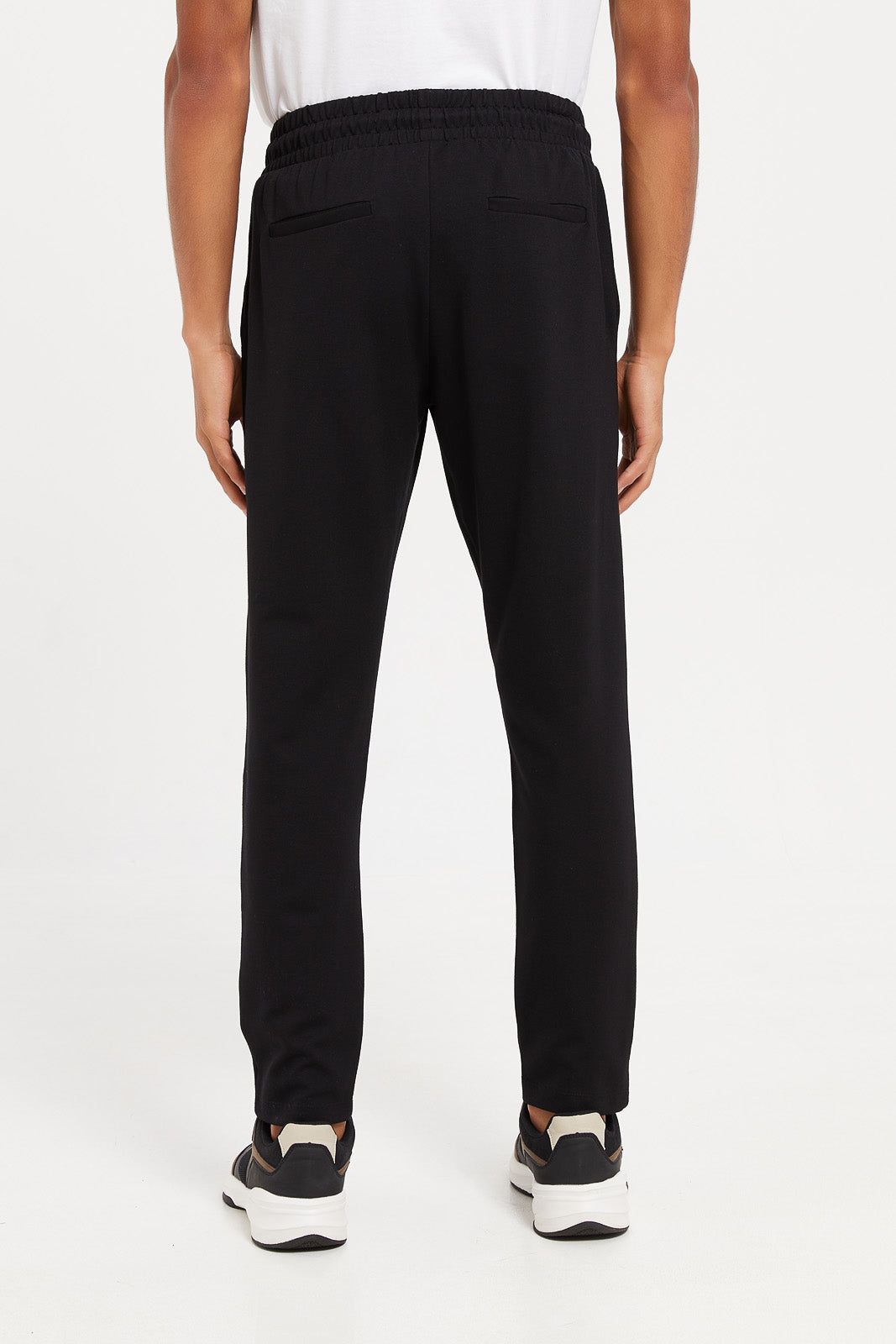 Men Black Jogger Pant sold by Redtag product image thumbnail 3