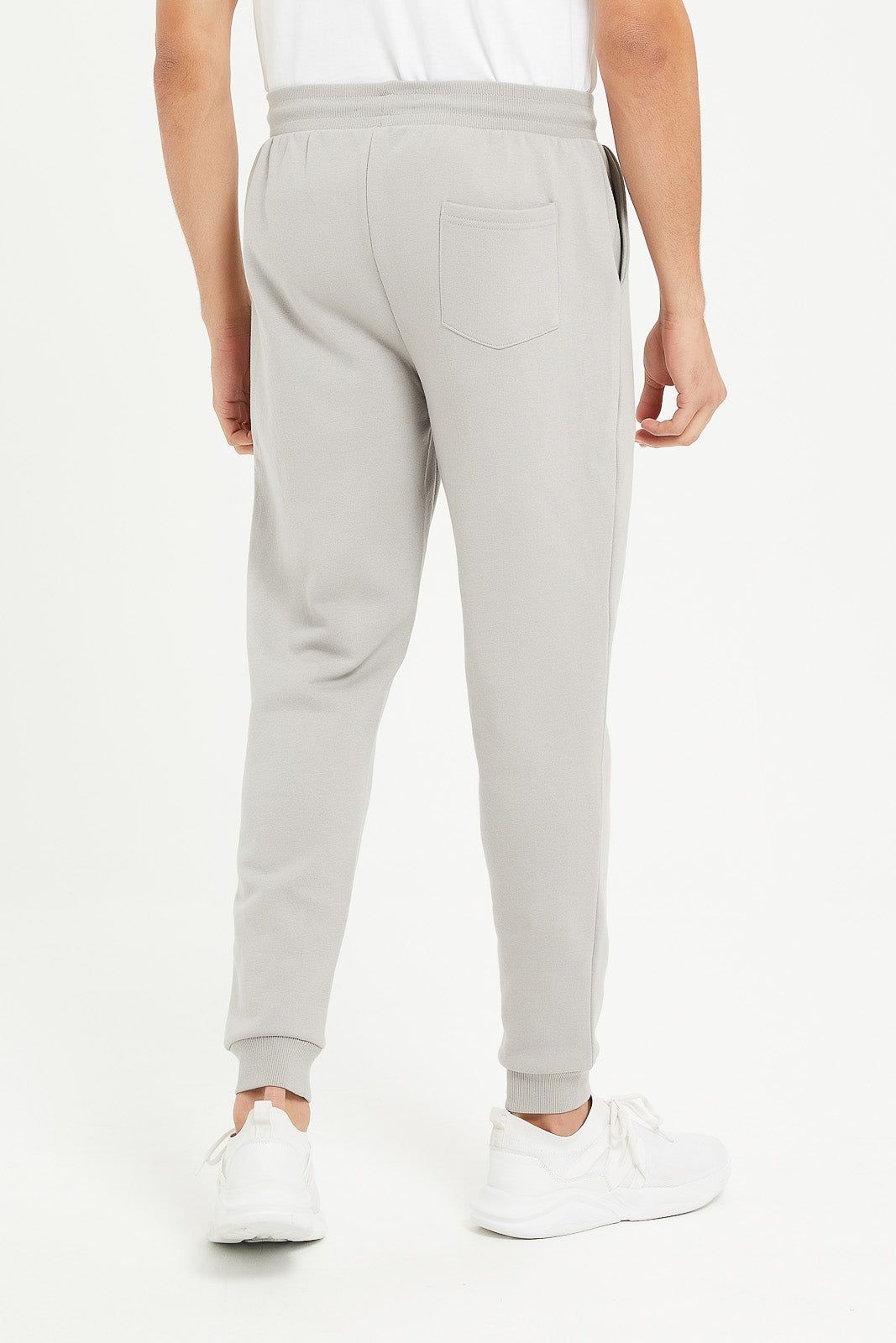 Men Grey Jog Pants sold by Redtag product image thumbnail 3