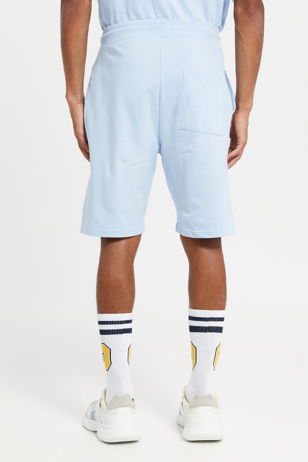 Men Blue Lounge Short sold by Redtag product image thumbnail 3