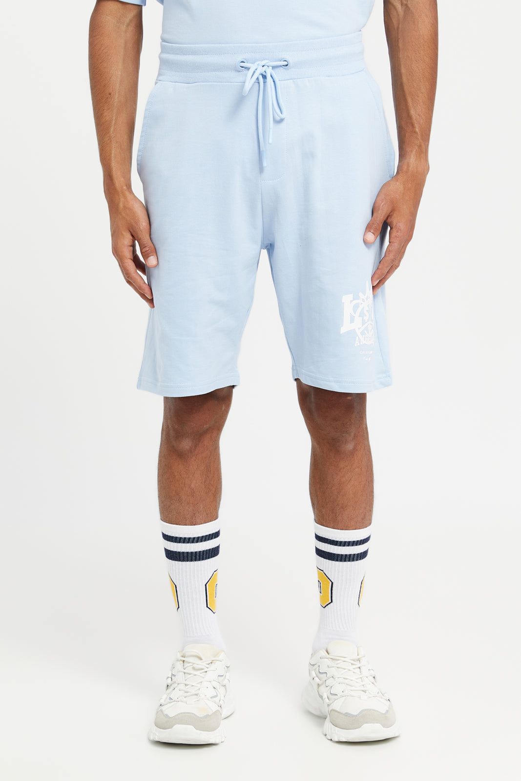 Men Blue Lounge Short sold by Redtag