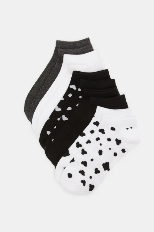 Women Assorted Sports Ankle Socks (Pack of 5) sold by Redtag