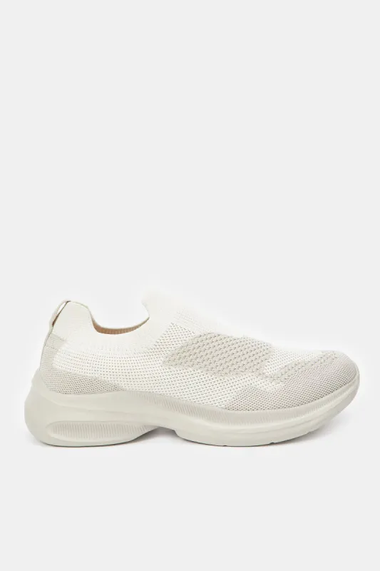 Men Beige Chunky Trainer sold by Redtag