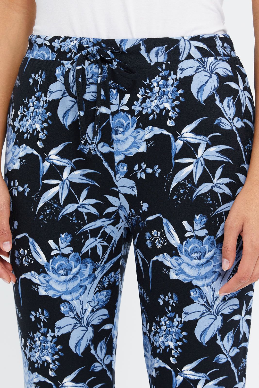 Women Black Printed Pajama Bottom sold by Redtag product image thumbnail 4