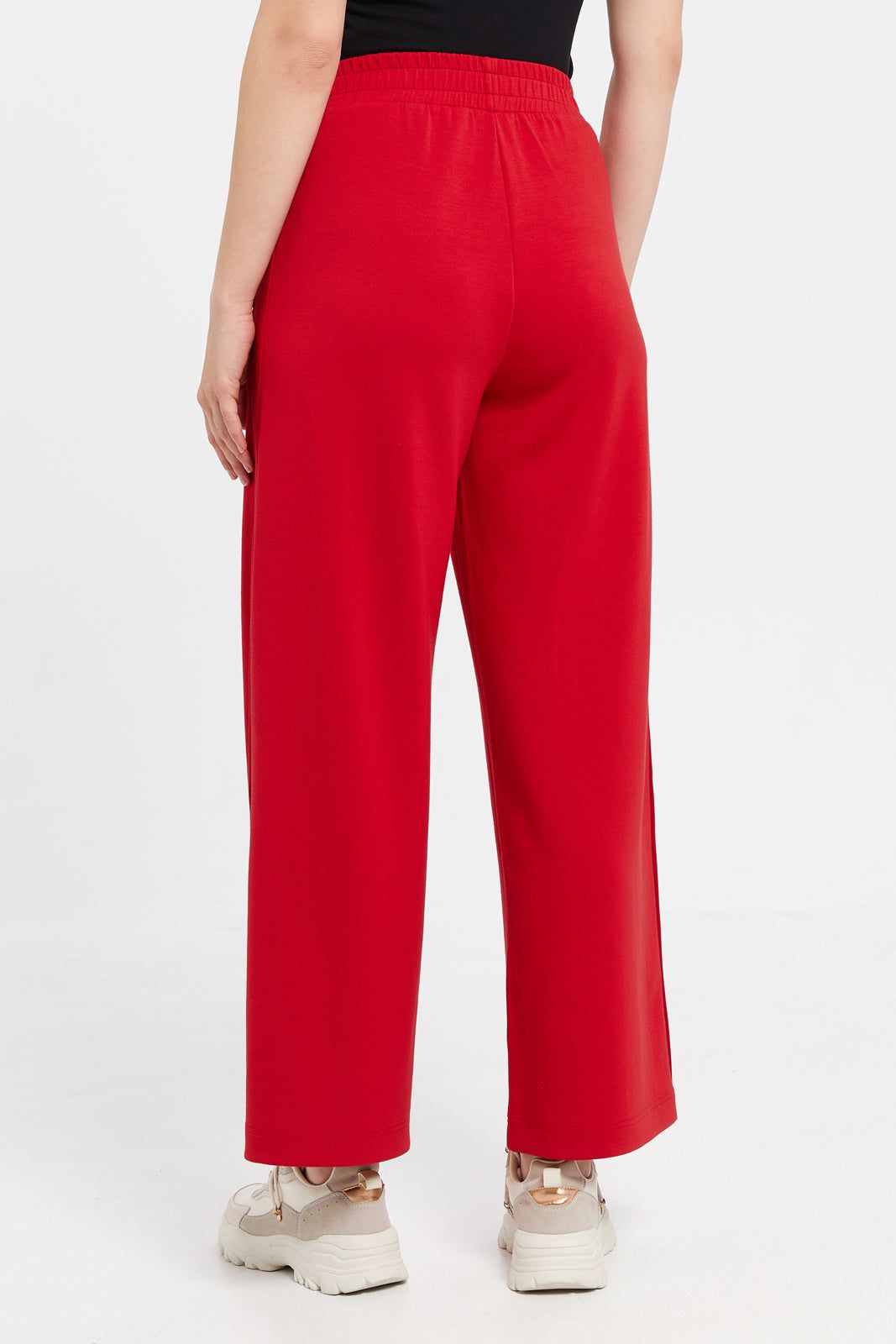 Women Red Wide Leg Trousers sold by Redtag product image thumbnail 3