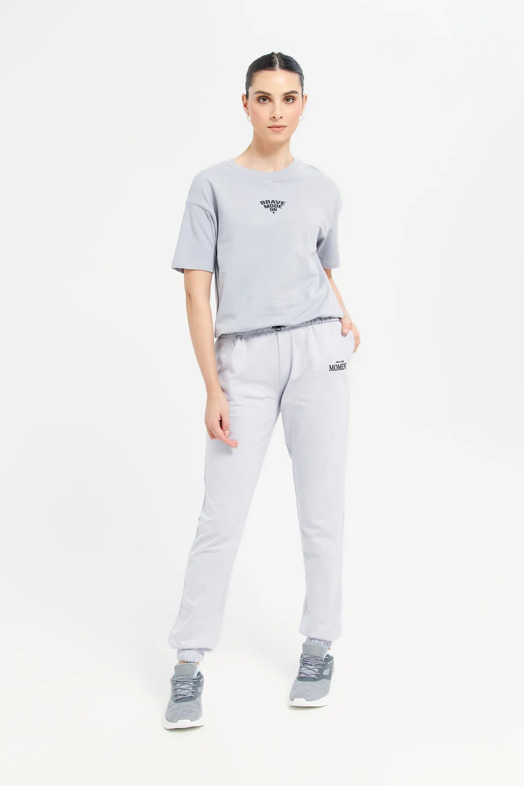 Women Lilac Jogger With Pockets sold by Redtag product image thumbnail 2