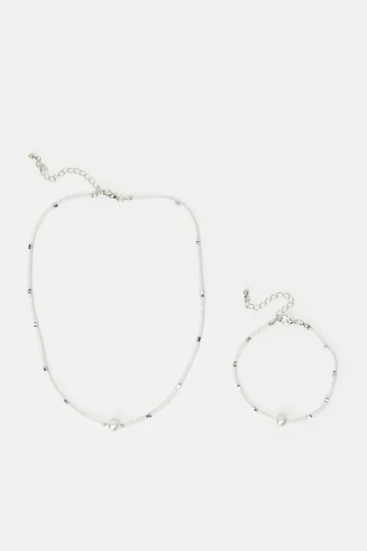 Women Necklace And Bracelet sold by Redtag