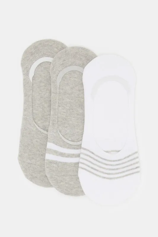 Women Assorted Invisible Socks Set (3 Pairs) sold by Redtag