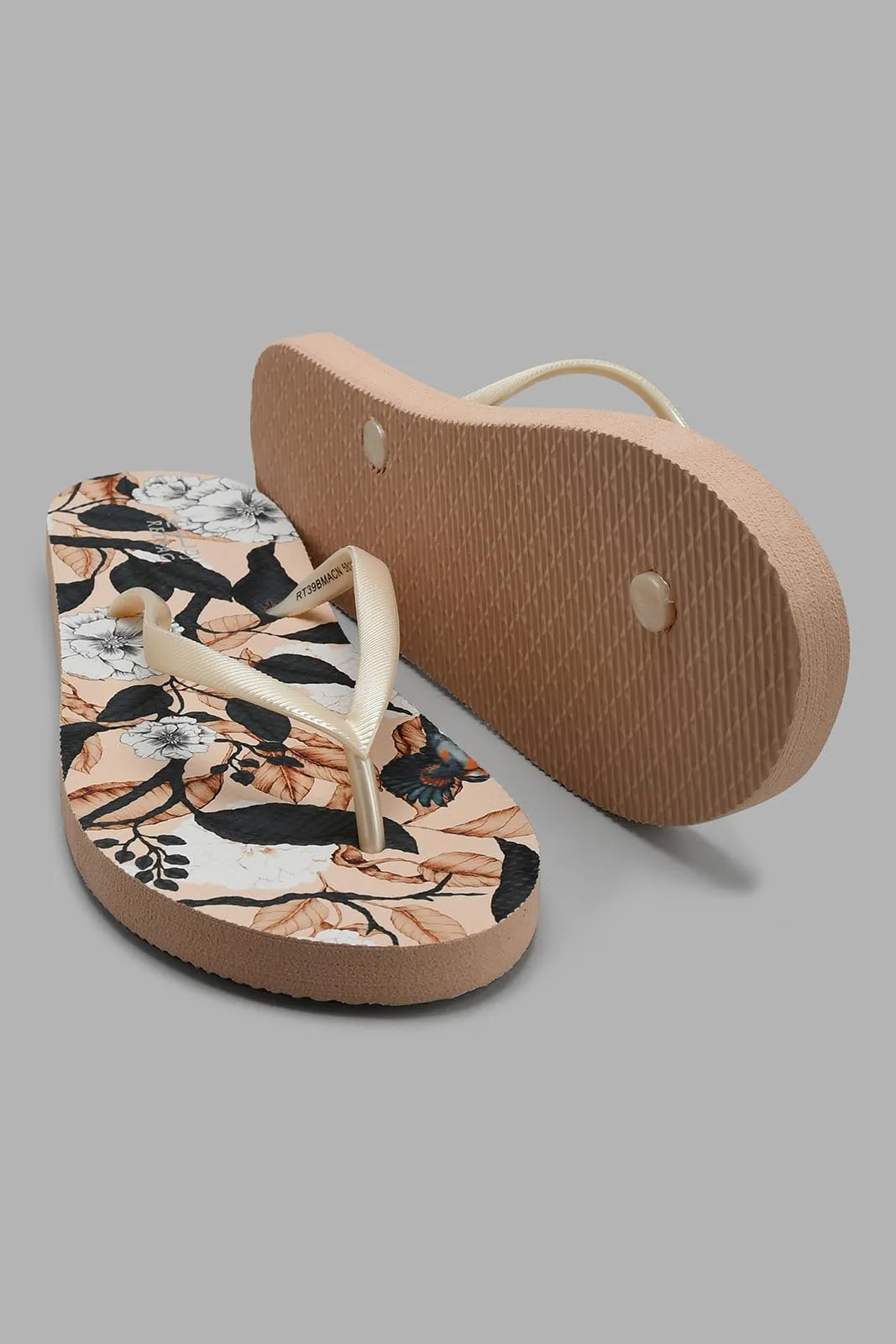 Pink Floral Flip Flop sold by Redtag product image thumbnail 3