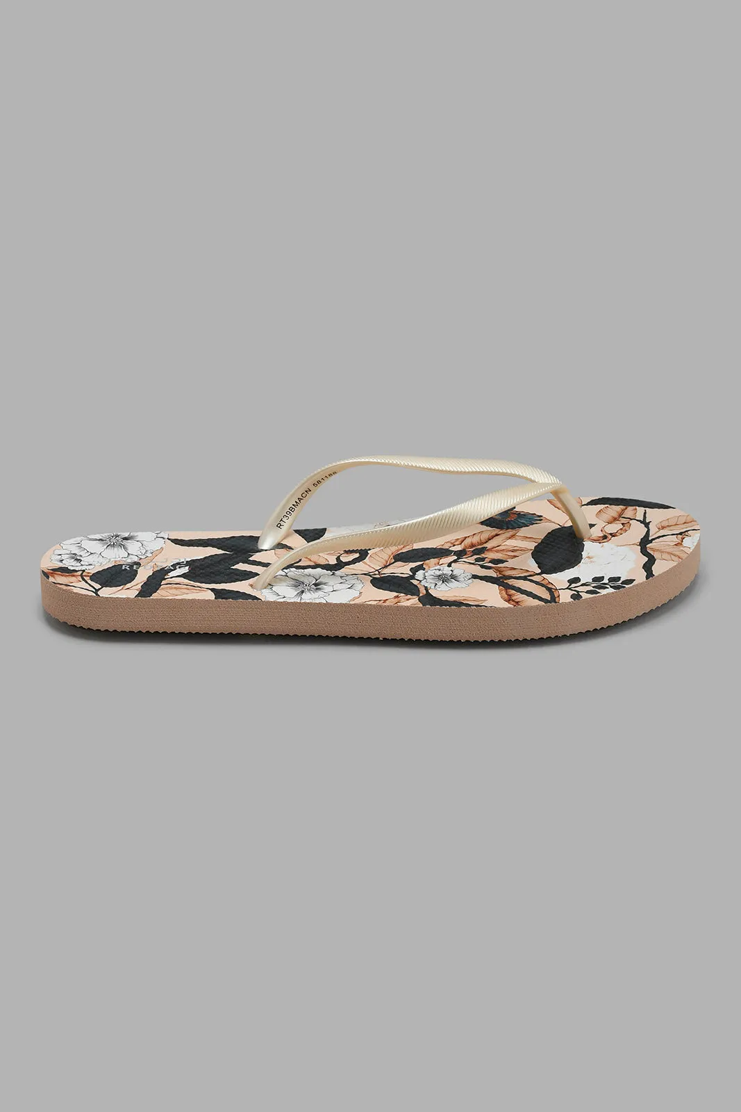 Pink Floral Flip Flop sold by Redtag product image thumbnail 4