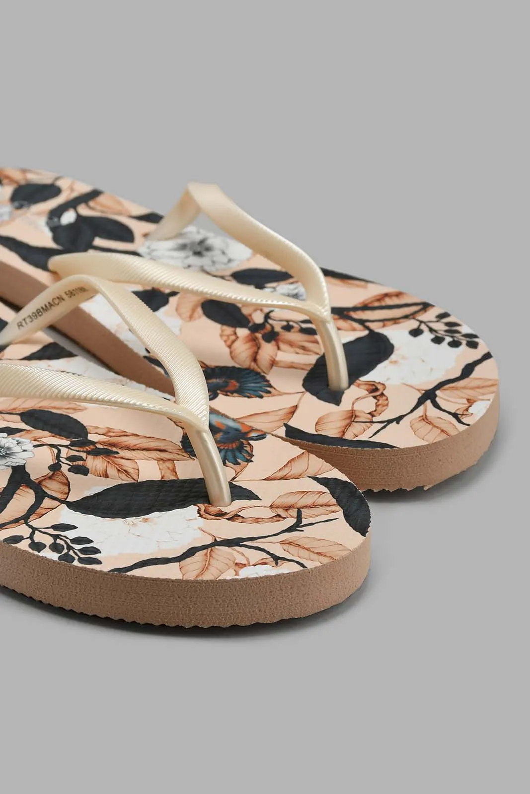 Pink Floral Flip Flop sold by Redtag product image thumbnail 2