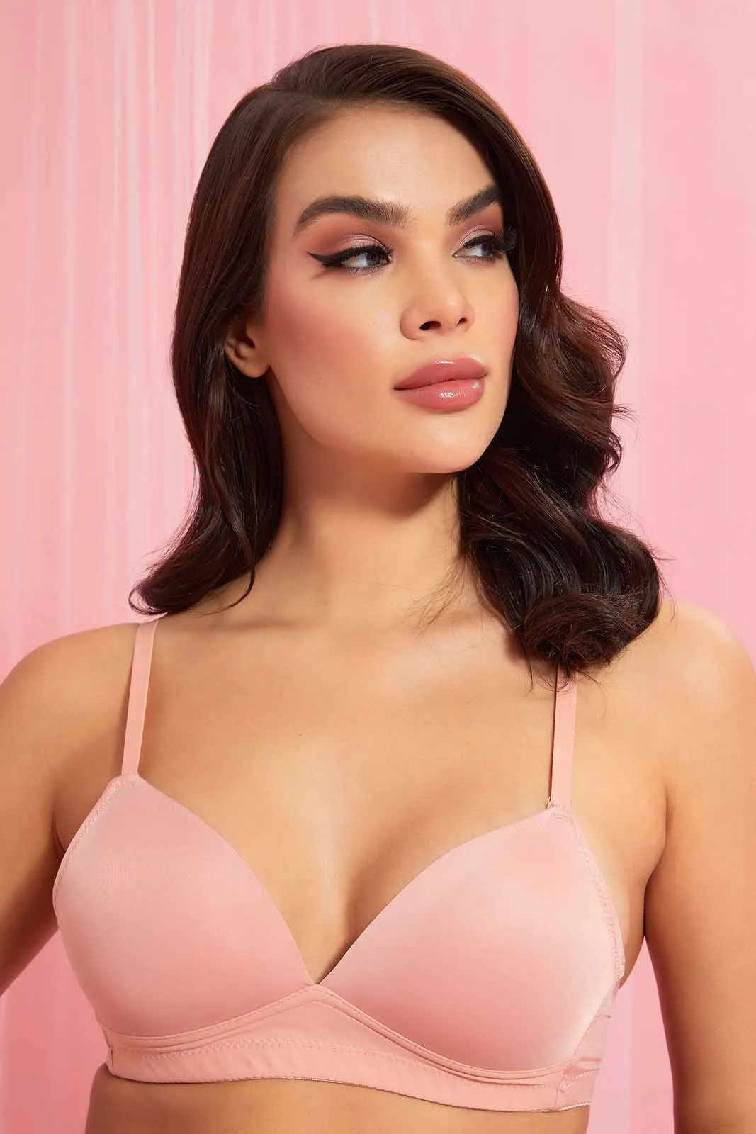 Assorted Padded Non-Wired Bra (Pack of 3) sold by Redtag