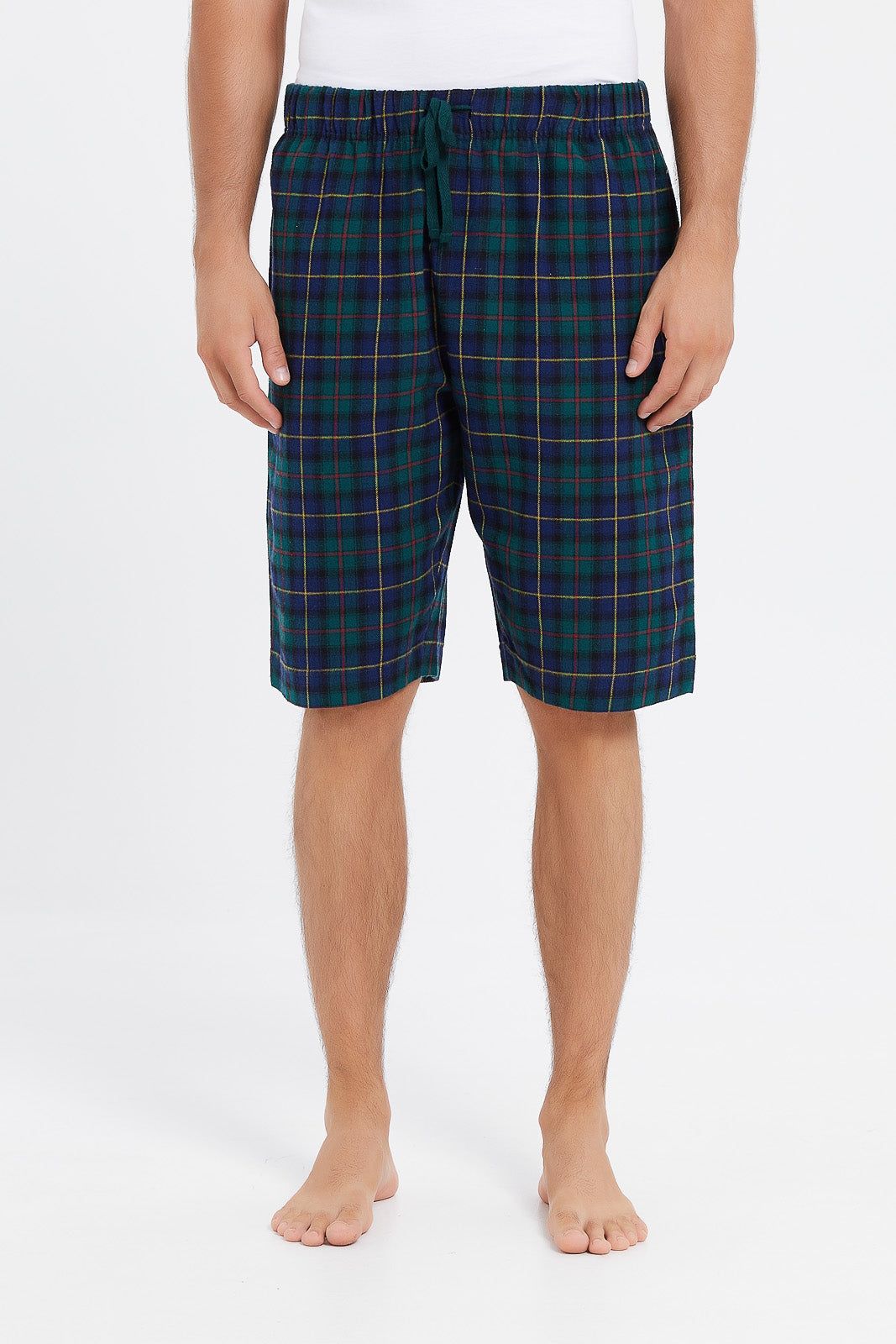 Men White And Green Pyjama Set (2 Piece) sold by Redtag product image thumbnail 3