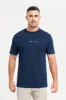 Men Navy Printed T-Shirt sold by Redtag