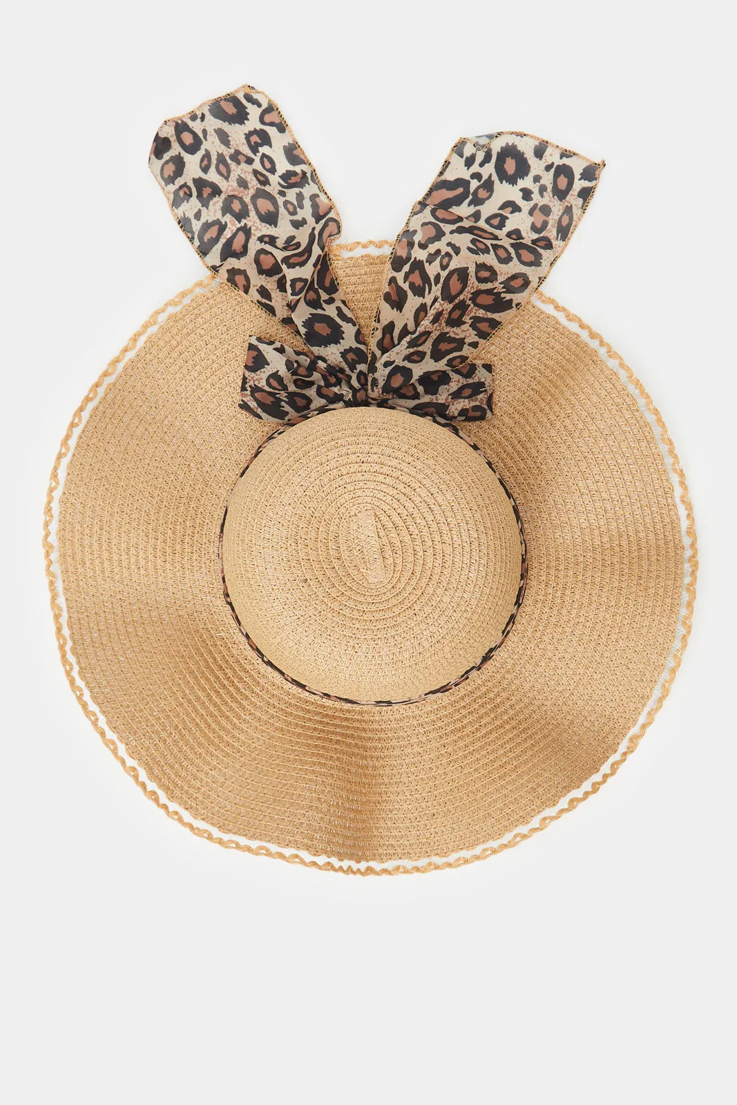 Women Beige Scarf Embellished Hat sold by Redtag product image thumbnail 3