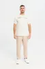 Men Beige Yalla Shabaab Casual T-Shirt sold by Redtag