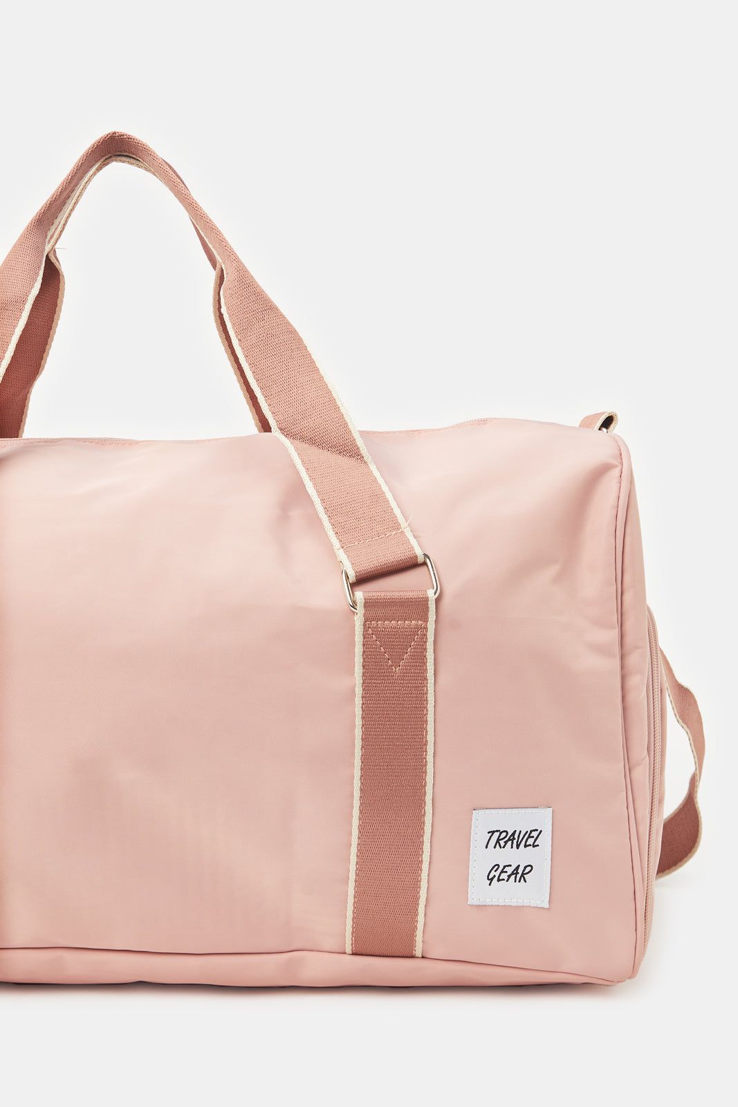 Pink Plain Duffle Bag sold by Redtag product image thumbnail 3