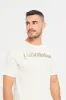 Men Beige Yalla Shabaab Casual T-Shirt sold by Redtag
