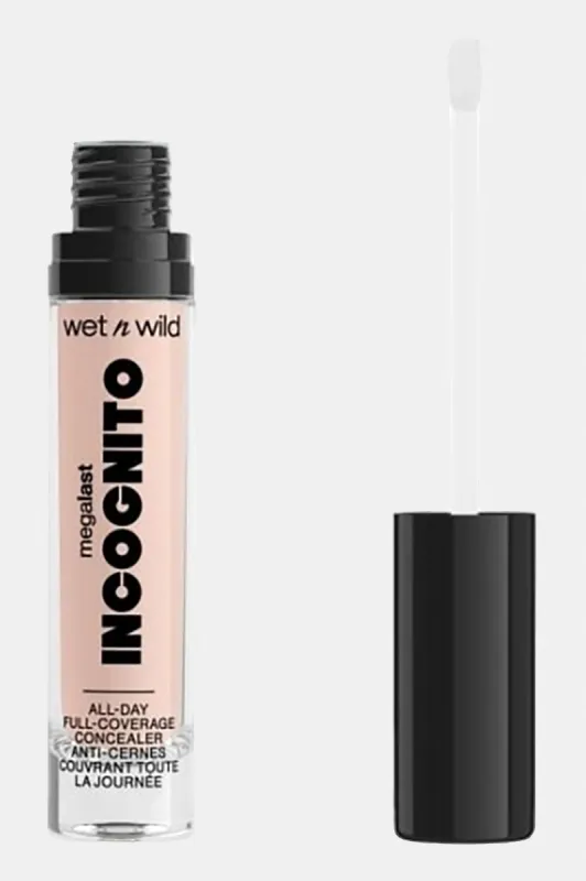Wet N Wild Megalast Incognito All-Day Full Coverage Concealer - Light Beige sold by Redtag
