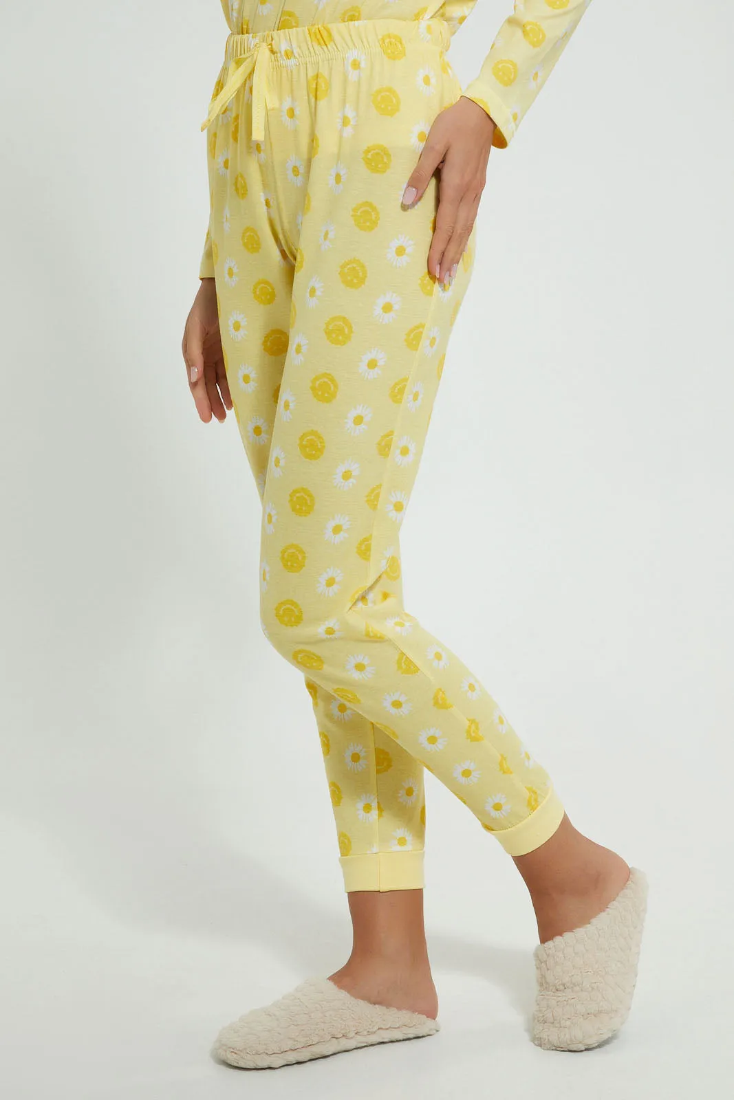 Yellow All-Over Print Pyjama Set (2 Piece) sold by Redtag product image thumbnail 3