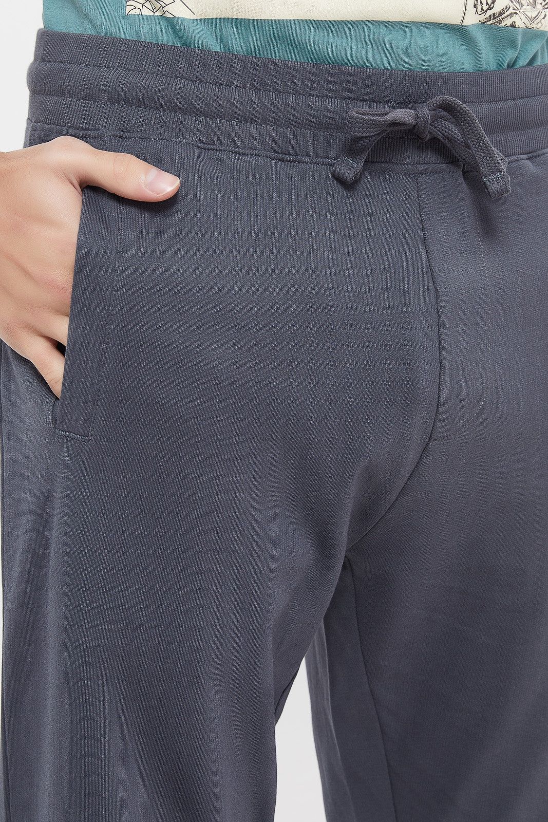 Men Charcoal Jog Pants sold by Redtag product image thumbnail 4