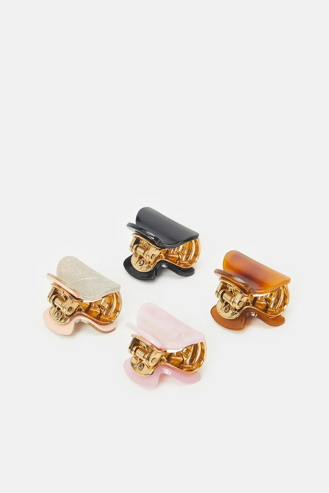 Women Assorted Plain Hair Claw Set (4 Piece) sold by Redtag product image thumbnail 2