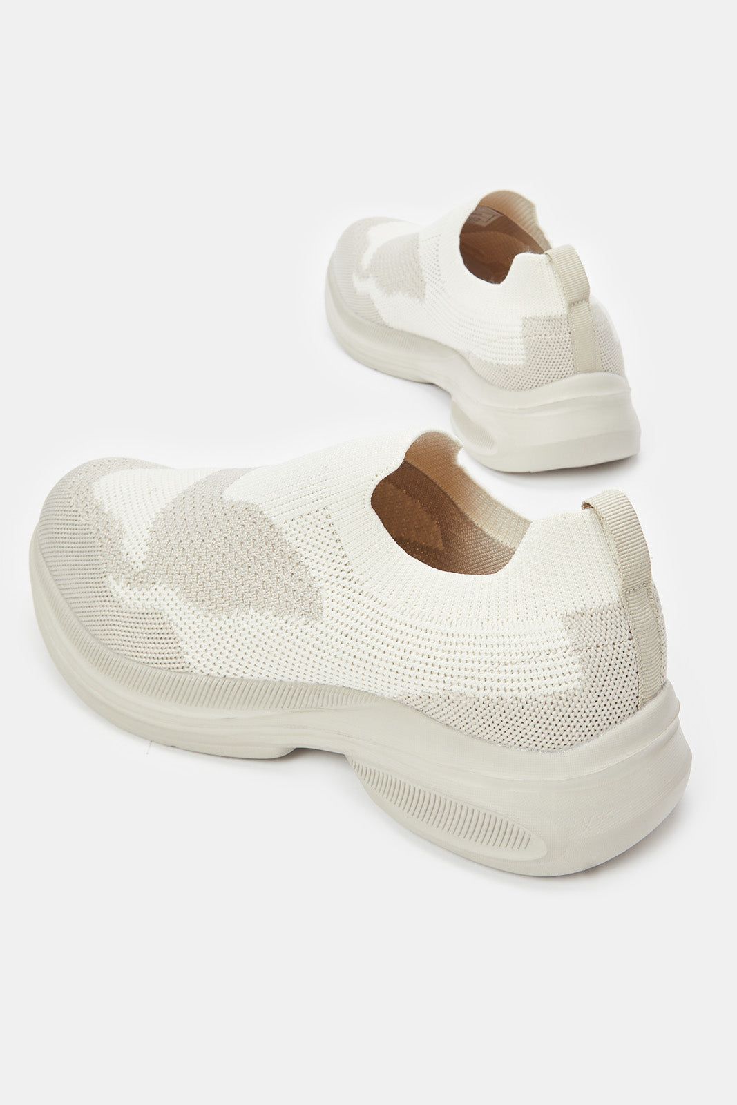 Men Beige Chunky Trainer sold by Redtag product image thumbnail 4