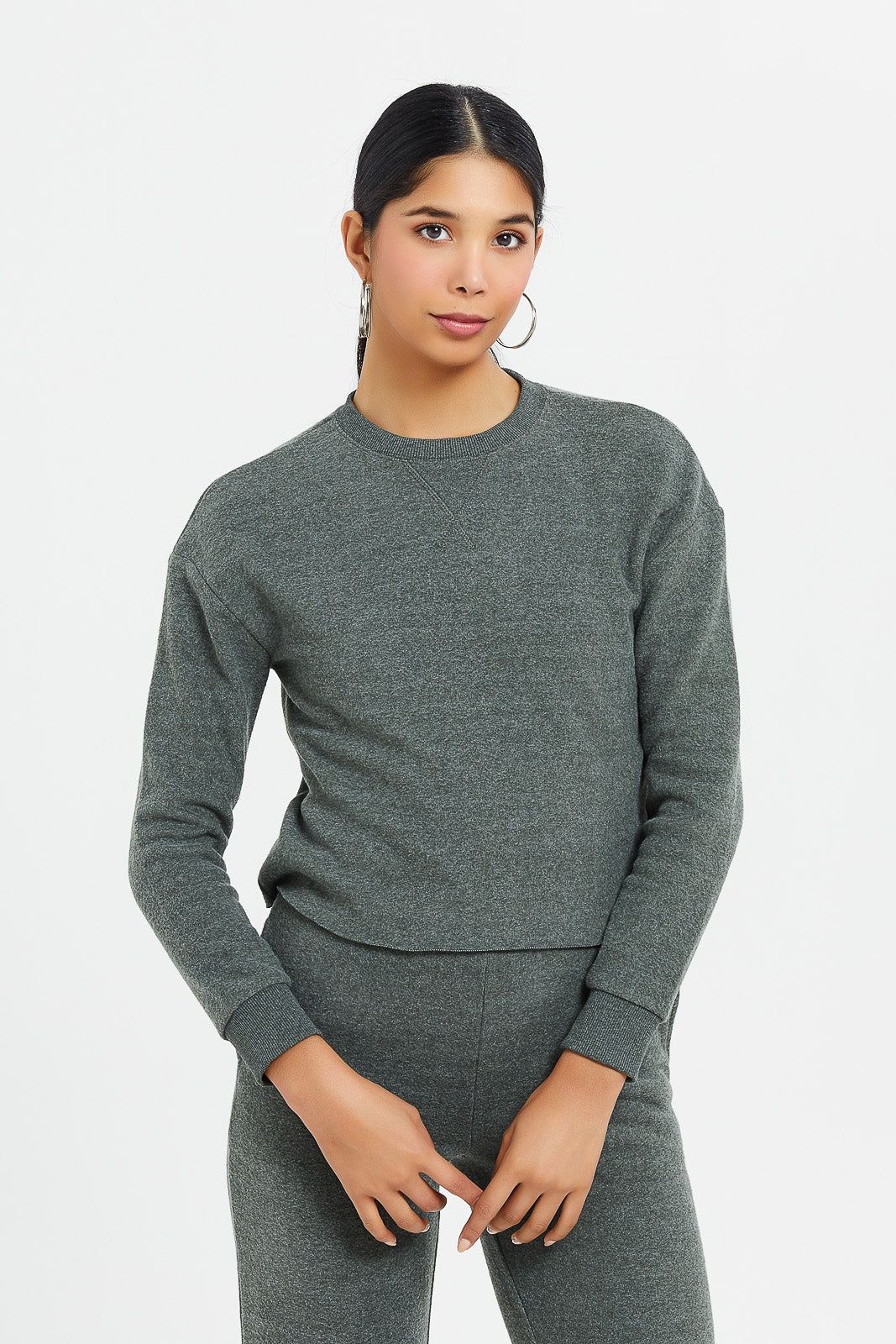 Women Olive Knitted Pullover sold by Redtag