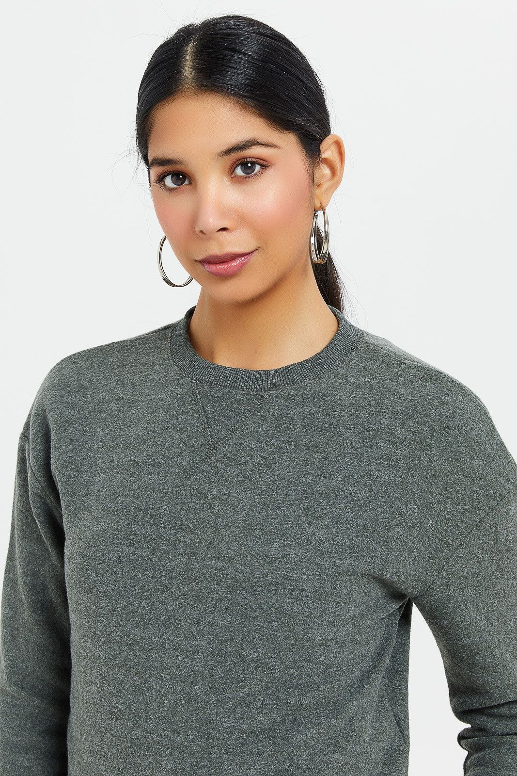 Women Olive Knitted Pullover sold by Redtag product image thumbnail 4