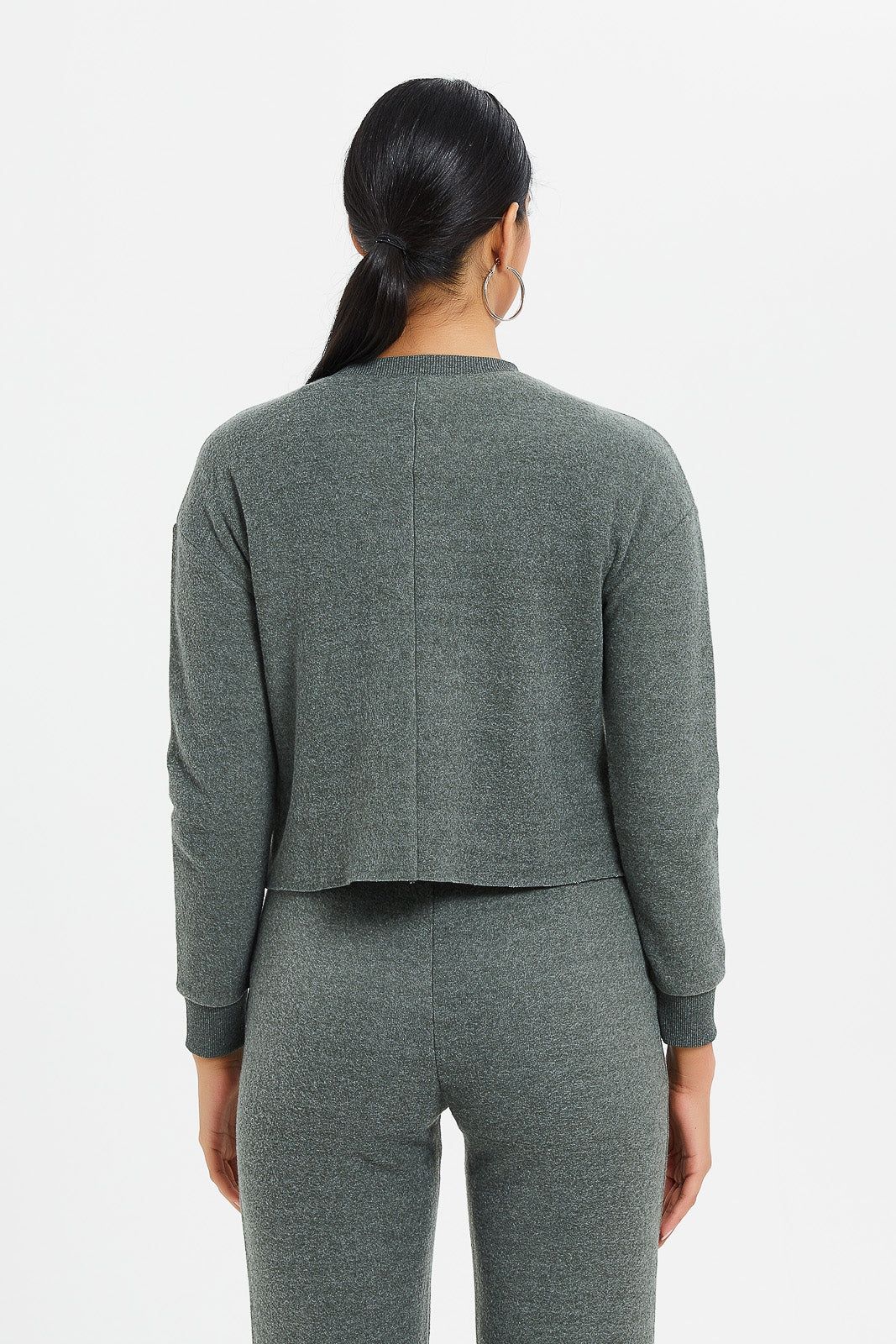 Women Olive Knitted Pullover sold by Redtag product image thumbnail 3