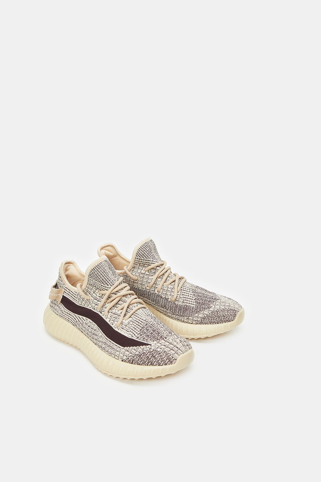 Women Beige Fly knit Sneakers sold by Redtag product image thumbnail 2