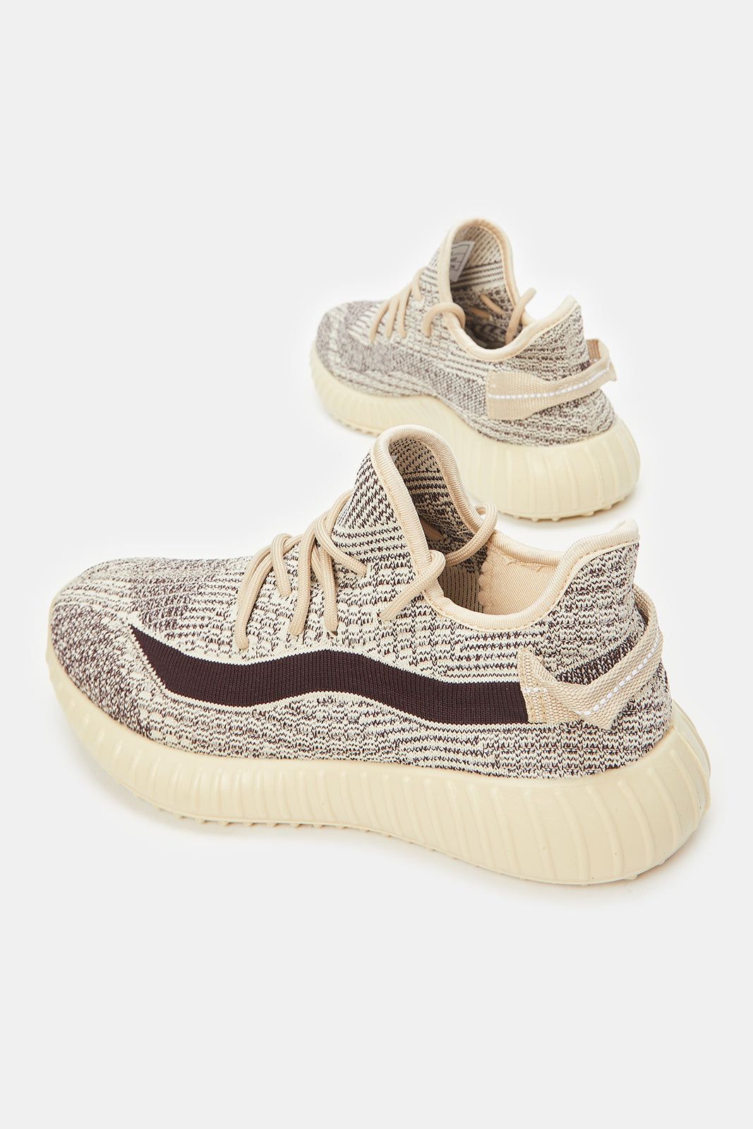 Women Beige Fly knit Sneakers sold by Redtag product image thumbnail 4