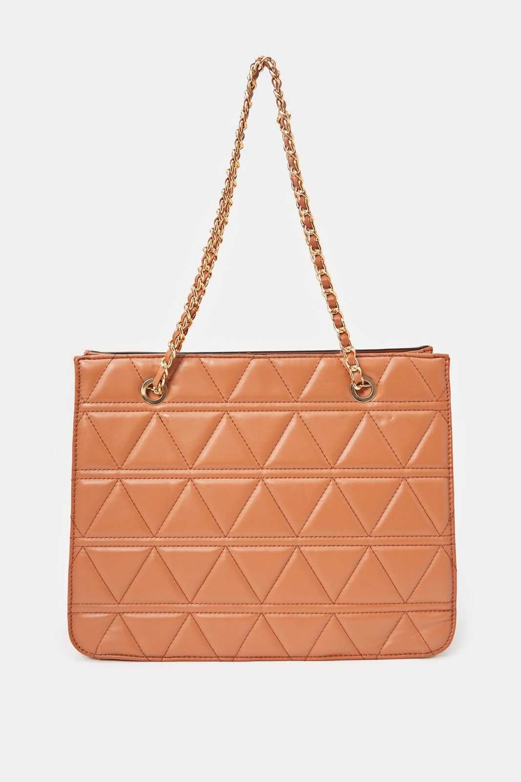 Women Tan Embellished Soft Tote Bag sold by Redtag