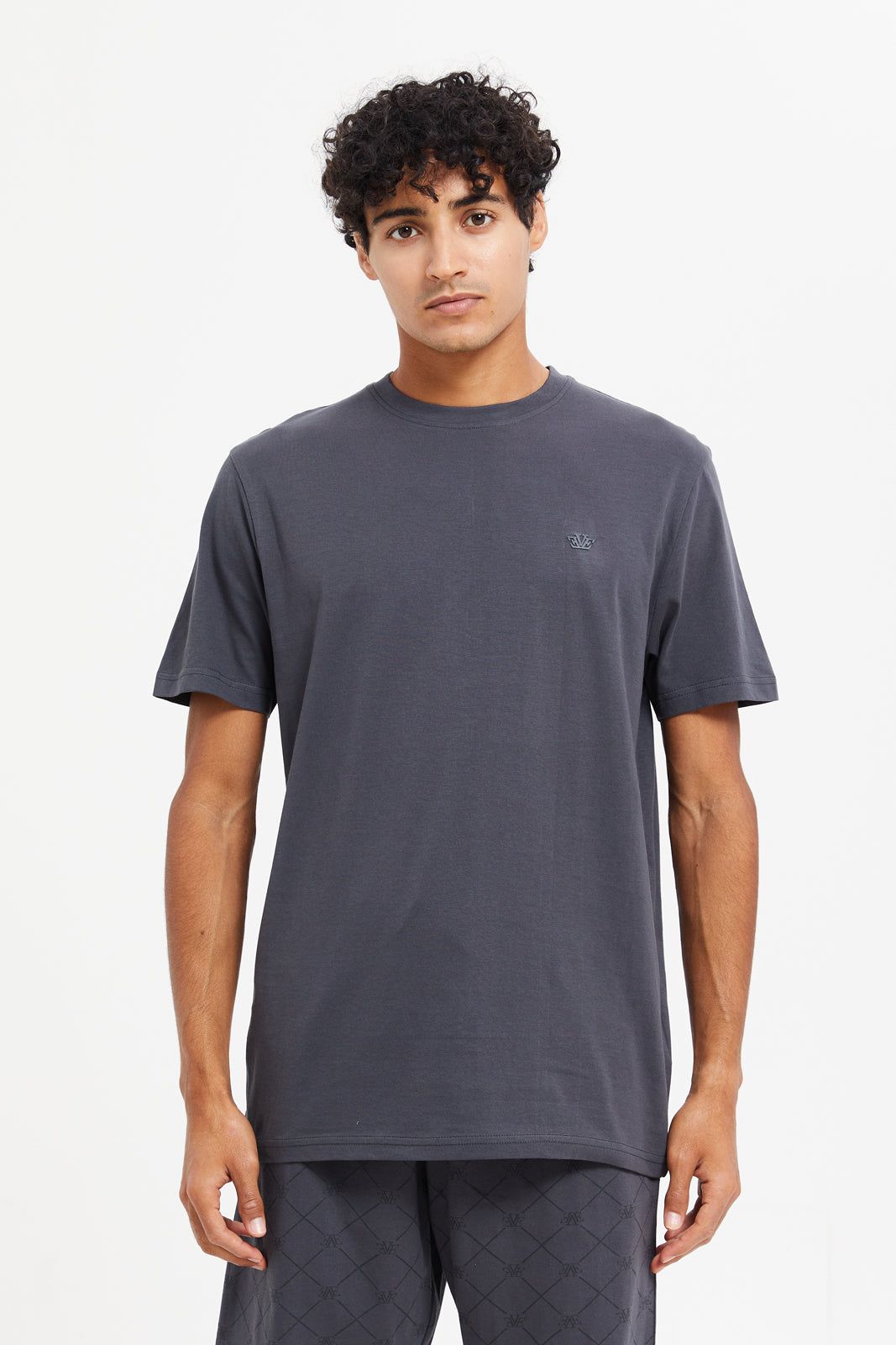 Men Charcoal Pyjama Set (2 Piece) sold by Redtag product image thumbnail 3