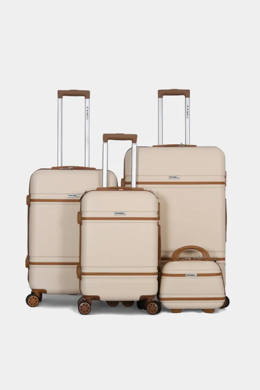 Beige Embellished Trolley Set (4 Piece) sold by Redtag